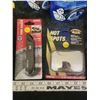 Image 3 : 4 new bottles of Michelin tire shine plus NIB tire pressure gauge & blind spot mirror