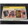 Image 1 : Vintage Philips Mist 'n dry styler dryer in original box