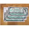 Image 1 : Lot of 3 1967 Centennial dollar bills
