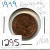 Image 1 : 1979 one cent (double date on "79") scarce