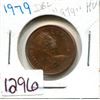 Image 1 : 1980 one cent (double date on "979") scarce