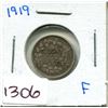 Image 1 : 1919 small 5 cents silver