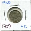 Image 1 : 1920 small 5 cents silver