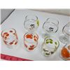 Image 2 : 6 juice glasses, 4 olympic glasses