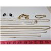 Image 3 : assorted jewelry, 20 chains, 2 earrings, 2 broaches, 3 rings