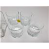 Image 2 : Rampart whiskey decanter & 4 glasses