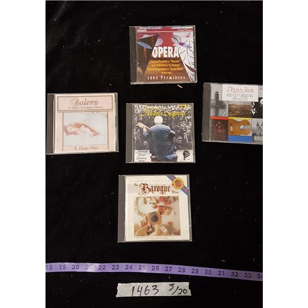 Lot 5 CD's