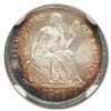 Image 2 : 1876 Liberty Seated Dime MS-67 NGC