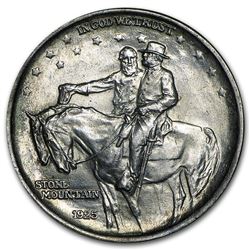 1925 Stone Mountain Commemorative Half Dollar BU
