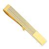 Image 2 : 14k Solid Gold Tie Bar (Solid pinstripes)