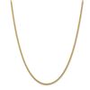 Image 2 : 14k Yellow Gold 2.8 mm Spiga Chain - 22 in.