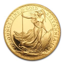 1991 Great Britain 1/2 oz Proof Gold Britannia