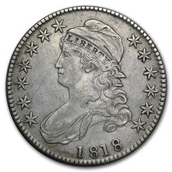 1818 Capped Bust Half Dollar XF