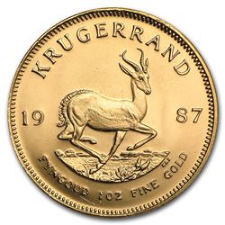 1987 South Africa 1 oz Gold Krugerrand