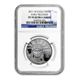 2011-W 1 oz Proof Platinum American Eagle PF-70 NGC (ER)