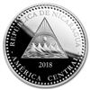 Image 2 : 2018 Nicaragua 1 oz Silver 100 CÃ³rdobas Wildlife: Anteater