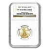 Image 1 : 2017-W 1/4 oz Proof Gold American Eagle PF-70 NGC UCAM