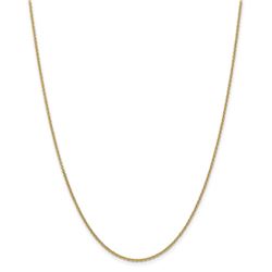 14k Gold 1.6 mm Cable Chain Necklace - 24 in.