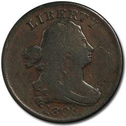 1808 Half Cent VF