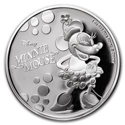 2019 1 oz Silver $2 Disney Classics: Minnie Mouse