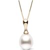Image 2 : White South Sea Drop-Shape Ballerina Collection Pearl Pendant