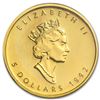 Image 2 : 1992 Canada 1/10 oz Gold Maple Leaf BU
