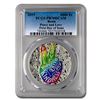 Image 1 : 2019 Benin 1 oz Silver Peace and Love PR-70 PCGS