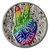 Image 2 : 2019 Benin 1 oz Silver Peace and Love PR-70 PCGS