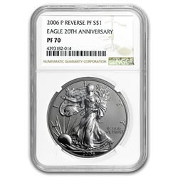 2006-P Reverse Proof Silver Eagle PF-70 NGC