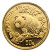 Image 2 : 1997 China 1/2 oz Gold Panda MS-69 PCGS (Small Date)