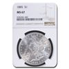 Image 1 : 1885 Morgan Dollar MS-67 NGC