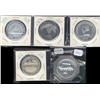 Lot of 5 CNA silver medals.  1976, 1977, 1978, 1979, 1980. All Unc's.