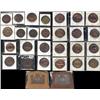 Lot of 32 different CNA bronze medals dated from 1954 to 1987 inclusive (no 1986). All Unc's.