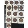 Lot of 14 CNA bronze medals.  1957 (2), 1959, 1961 (2), 1964, 1965, 1966, 1967, 1972, 1974, 1975, 19