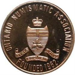 ONA medal  1962, reverse engraved "Judge John McKay Clements 1969. Uncirculated.