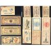 Large lot of WOODEN NICKEL TOKENS from the 40's to the 70's. Includes some wooden dollars as well. O