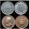 Lot of two distinct medals, the first commemorating the 25 th Anniversary of the Montreal Numismatic