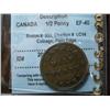 Br# 533, Ch # LC-14a CCCS certified EF-40; Coinage.Half Penny Token, 1815, For Public Accomodation.