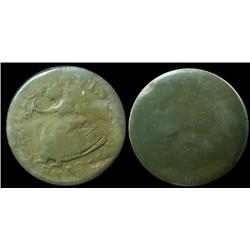 VC-3A1  Breton # 559 Vexator Canadiensis ML 1811 "Copper"  ICCS VF20.  Rare!