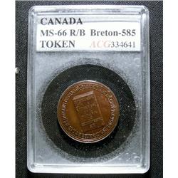 Breton 585  ACG MS66red/brown