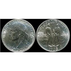 USA 1935/34  50¢, Boone, Fully lustrous with clean fields.  Nice BU example