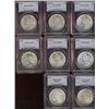 Image 2 : USA 1879 to 1900 $1 , Lot of 13 Morgan dollars from VG to VF+, Includes 1879O, 1879, 1880, 1884O, 18