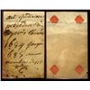 Image 1 : FRANCE;  CARD MONEY issued in 1684/1685 for recognition of debt. Rev; aut judiciaire procedure et de