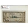 W.P.David Price, Petit Saguenay, Quebec, Au commis du Magasin.  One dollar.  5 shillings,  31 Aout, 