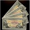 Image 1 : Run of 4 consecutive notes.  The Canadian Bank of Commerce 1935 $20 No.135393 - 5397.  All choice un