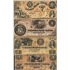 Image 1 : Lot of 4 notes.  The Colonial Bank 1859 $1, $2, $3, $5 CH130-10-04-02, 10-02-04, 10-04-06, 10-02-10.