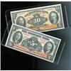 Image 1 : Lot of two notes.  The Dominion Bank  1935  $5, $10  220-26-02/04. Both notes are Unc. To Choice Unc