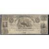 Image 1 : The Farmers J.S.Banking Co.  18__ $10 CH28510-02r  AU, the only note ever printed by this bank.