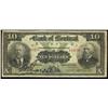 Image 1 : The Bank of Montreal  1912 $10  No.189270  Fine  CH505-52-04.  A rare issue seldom seen offered up f