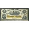 Image 1 : La Banque Nationale    1897  $5  "with lines"  510-20-02  VF, a nice and desirable example.